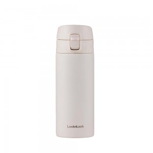 락앤락 뉴이지버튼 텀블러 400ml 아이보리