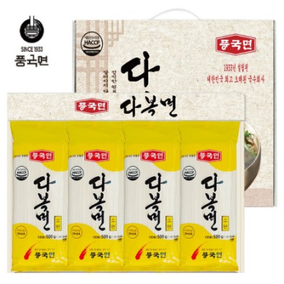 풍국면 다복면 4p 선물세트
