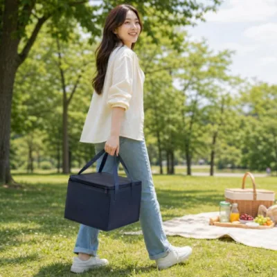 사각 보냉가방 보온보냉가방 쇼핑백 도시락 케이크 배달 테이크아웃