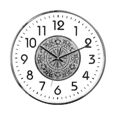 300 크롬입체숫자투명벽시계