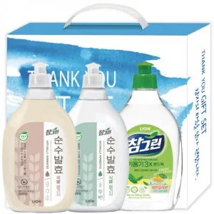 참그린 식물용기+곡물용기+녹차용기 선물세트