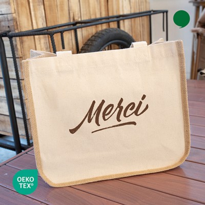 오코텍스인증 브레드에코백(34*30cm/옆면 13cm)