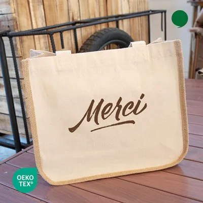 오코텍스인증 브레드에코백(34*30cm/옆면 13cm)