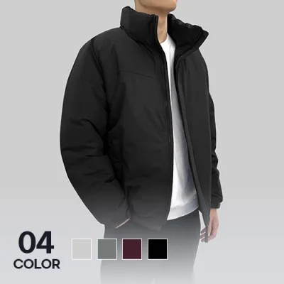 컴팩트 볼웜 오리털 덕다운 오버핏 패딩점퍼 남녀공용 방한 자켓 M-4XL