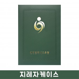 상장 지레자케이스 녹색