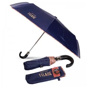 프리마클라쎄 3단 모던(바) 완전자동 가죽핸들 곡자 우산
