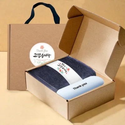송월타올 호텔수건 170G 30수 + 머쉬룸 5단 암막 양우산 선물 세트
