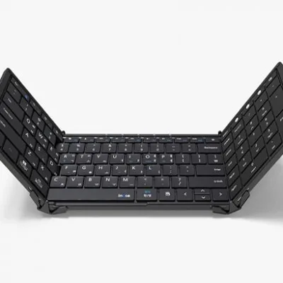 아이노트 X-Folding XK903B 105키 풀타입 멀티페어링 접이식 블루투스 키보드