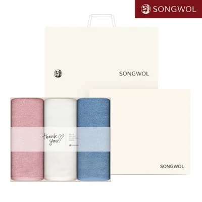 송월 크라운 무지40 (180g) 3P 고급형 띠지세트