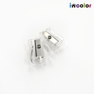 incolor 잘 깎이는 투명 미니 연필깎이