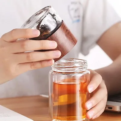 57도씨 내열유리 텀블러 티머그 리유저블컵 200ml