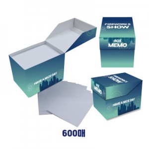 광고 메모지 박스 - 600매