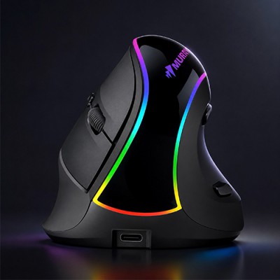 파인큐브 손목편한 무선마우스 블루투스 버티컬 마우스 BM-550