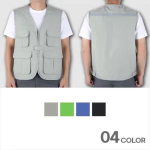 반사 야광 안내 스태프조끼 남성 여성 행사 안전 유니폼 L-3XL