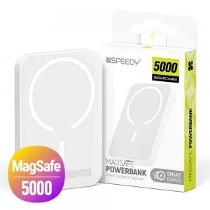 뉴에이커 10W 맥세이프 무선 충전 보조배터리 5000mAh 메탈링 포함