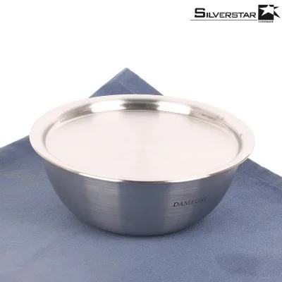 실버스타 다므니 국내산 스텐레스 믹싱볼 2종4p세트(스텐커버포함)/ 소18cm+대26cm