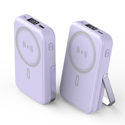 DOXX 맥세이프 스탠드 고속충전 보조배터리10000mAh_LCD 잔량표시