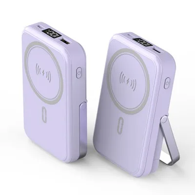 DOXX 맥세이프 스탠드 고속충전 보조배터리10000mAh_LCD 잔량표시