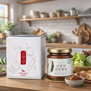 고맙당 국산 저당 쌈장 250g 싱글기프트