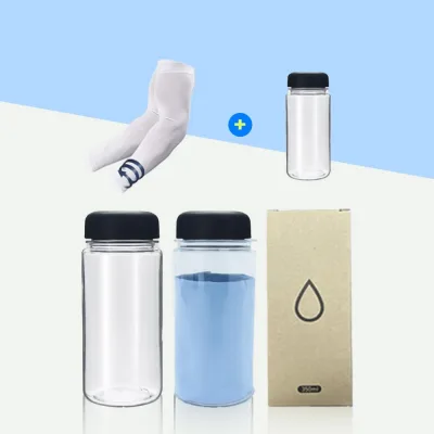 국산 일반 밴딩 쿨토시 + 보틀 350ml SET