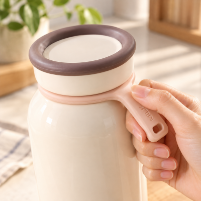 하이카라 밀크 이중 진공텀블러 400ml