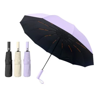 UV 차단 자동 양우산 3단