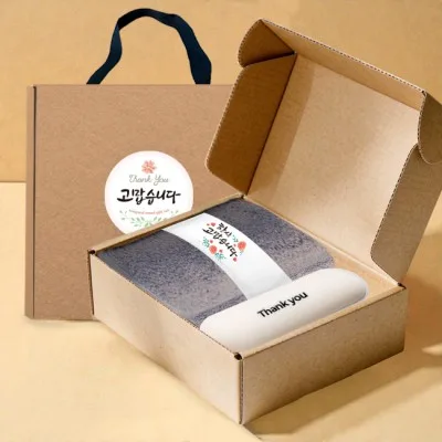 송월타올 호텔수건 항균 180G 40수 + 머쉬룸 5단 암막 양우산 선물 세트