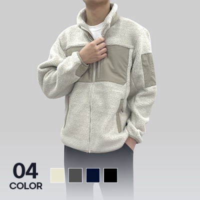 웜플러스 뽀글이 후리스 자켓 남녀공용 보온 단체 유니폼 S-4XL