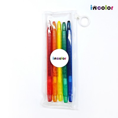 incolor 문구세트 고주파1 (색연필5종)