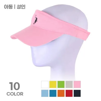 자수 포인트 썬캡 성인 아동 남성 여성 키즈 단체행사 여름모자