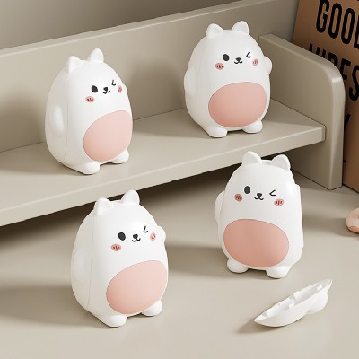(Blossom) 윙크 곰돌이 사선컷팅 돌돌이 테이프 클리너 1P