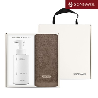 송월 핸드워시 기프트세트 31 (포인트200g 1P + 생활공작소500ml 1P)