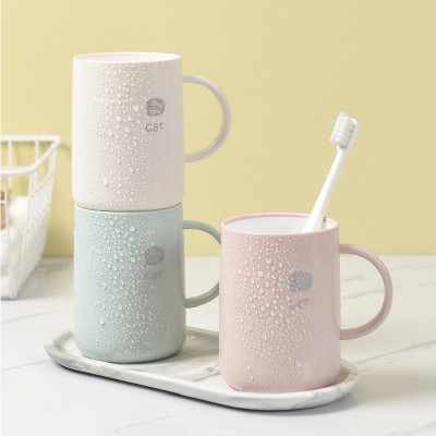 Blossom 캣츠 엠보싱 파스텔 양치컵 1P