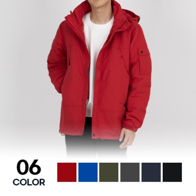 퍼펙트 방한 바람막이 점퍼 남녀공용 폴라폴리스 안감 탈부착후드 S-4XL
