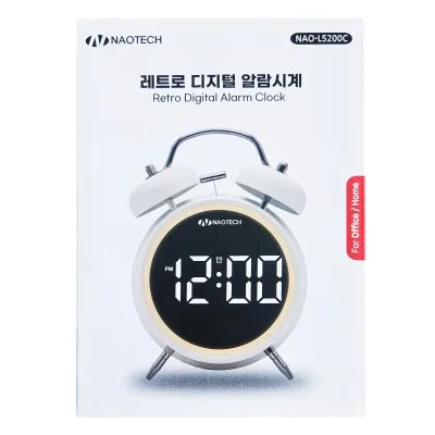나오 레트로 디지털 알람시계 NAO-L5200C