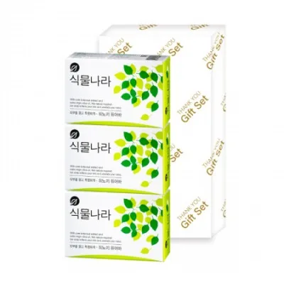 식물나라 히노끼 비누 3p 선물세트