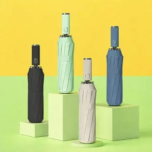 제이에스 베이직 암막 3단 자동 양우산