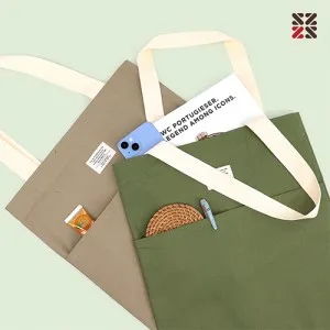 베이직 포켓 에코백