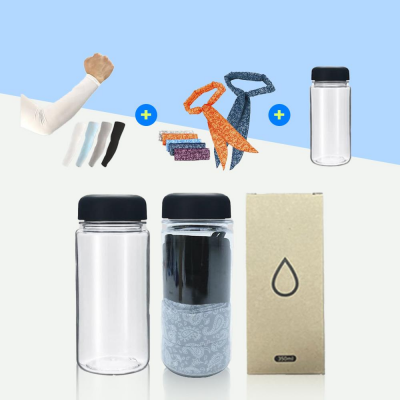 아쿠아 쿨토시 + 국산 물방울 쿨스카프 + 보틀 350ml SET