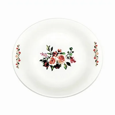 무광멜라민 쟁반/볼(장미) 2P