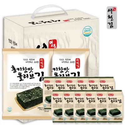 서천 명품 김세트 3호 (도시락12봉.전장2봉)