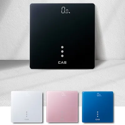 카스 CAS 강화유리 스마트 디지털 체중계 H24