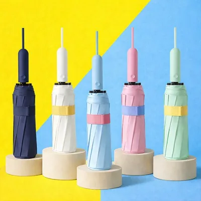 제이에스 솜사탕 오토락 투톤 암막 3단 자동 양우산