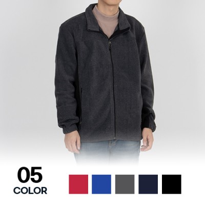 믹스배색 폴라폴리스 자켓 남녀공용 후리스 단체 유니폼 S-4XL