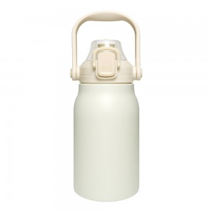 쿠팸 C8 대용량 탑 핸들 와이드 보온보냉 빨대 텀블러 1000ML