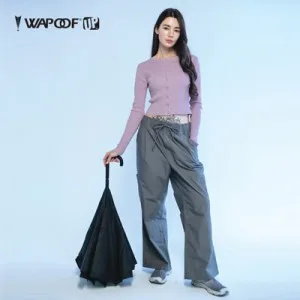 와푸 UP. 거꾸로 우산(펴는자동). 장우산