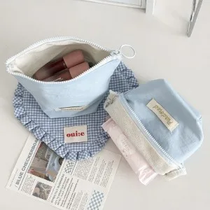 (Blossom) 하늘하늘 링클 미니 파우치 1P
