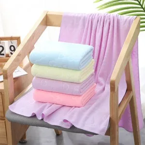 2643 대형 비치 타올 곰돌이 큰수건 대형타올