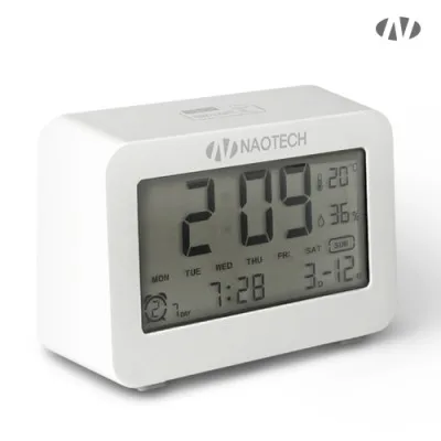 나오 디지털 무소음 탁상시계 NAO-L4900C