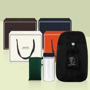 접이식 스포츠 안전 백팩 PMB-02 + 일체형 포켓 돗자리(소형) + 보틀 350ml SET